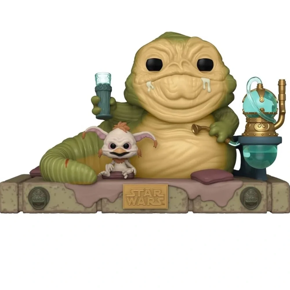 Funko Pop! Star Wars 40th Anniversary Jabba & Salacious B. Crumb Vinyl Figure - Picture 3 of 9